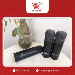 Bình giữ nhiệt nắp bật in logo