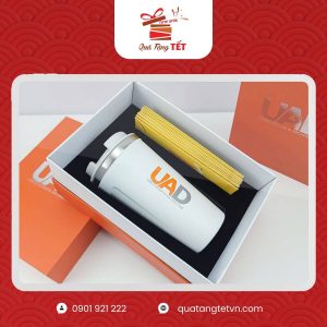 Giftset bình giữ nhiệt bao lì xì in logo