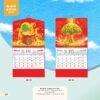 Lịch Treo Tường Lò Xo 2027 AH Mẫu AH33 (35 x 37 cm) in logo doanh nghiệp quà tặng Tết