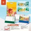 Lịch Bàn Chữ M (Có Note 52 Tuần) 2027 AH Mẫu AH45 (24 x 16cm) in logo doanh nghiệp quà tặng Tết