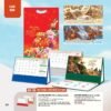 Lịch Bàn Chữ M (Có Note 52 Tuần) 2027 AH Mẫu AH56 (24 x 16cm) in logo doanh nghiệp quà tặng Tết
