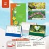 Lịch Bàn Chữ M (Có Note 52 Tuần) 2027 AH Mẫu AH58 (24 x 16cm) in logo doanh nghiệp quà tặng Tết