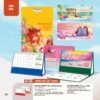 Lịch Bàn Chữ M (Có Note 52 Tuần) 2027 AH Mẫu AH60 (24 x 16cm) in logo doanh nghiệp quà tặng Tết