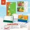 Lịch Bàn Chữ M (Có Note 52 Tuần) 2027 AH Mẫu AH61 (24 x 16cm) in logo doanh nghiệp quà tặng Tết
