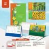 Lịch Bàn Chữ M (Có Note 52 Tuần) 2027 AH Mẫu AH67 - Lộc Xuân (24 x 16cm) in logo doanh nghiệp quà tặng Tết