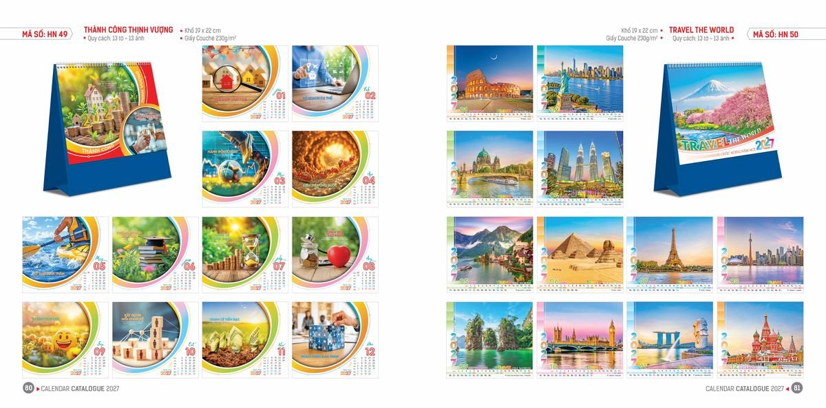 Lịch Bloc Hoa Niên 2027 ĐP DPHN39 In Logo Doanh Nghiệp Giá Xưởng Lịch Bloc Hoa Niên 2027 ĐP DPHN39 In Logo Doanh Nghiệp Giá Xưởng