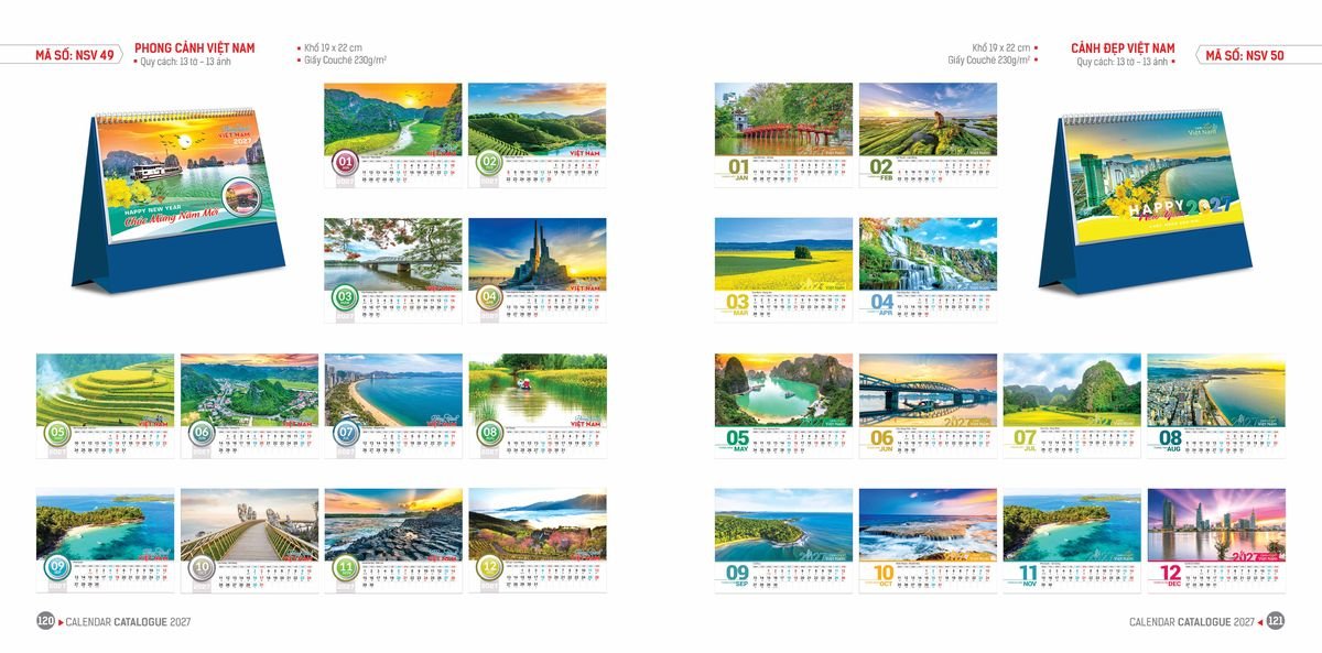 Lịch Bloc Hoa Niên 2027 Đông Phương DPHN59 In Logo Doanh Nghiệp Giá Xưởng Lịch Bloc Hoa Niên 2027 Đông Phương DPHN59 In Logo Doanh Nghiệp Giá Xưởng