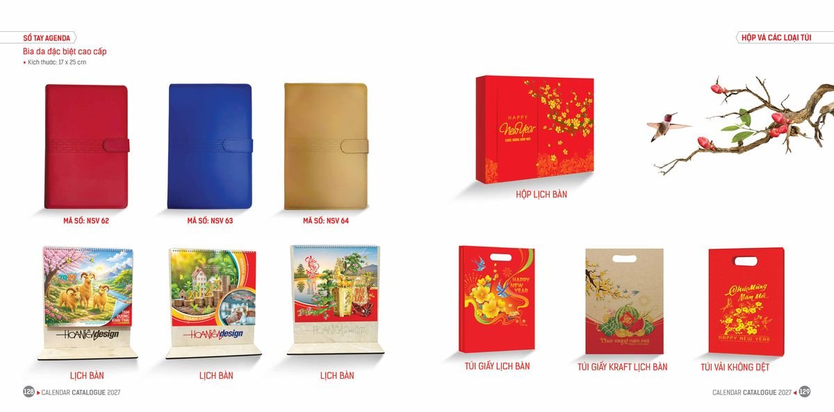 Lịch Bloc Hoa Niên 2027 ĐP DPHN63 In Logo Doanh Nghiệp Giá Xưởng Lịch Bloc Hoa Niên 2027 ĐP DPHN63 In Logo Doanh Nghiệp Giá Xưởng