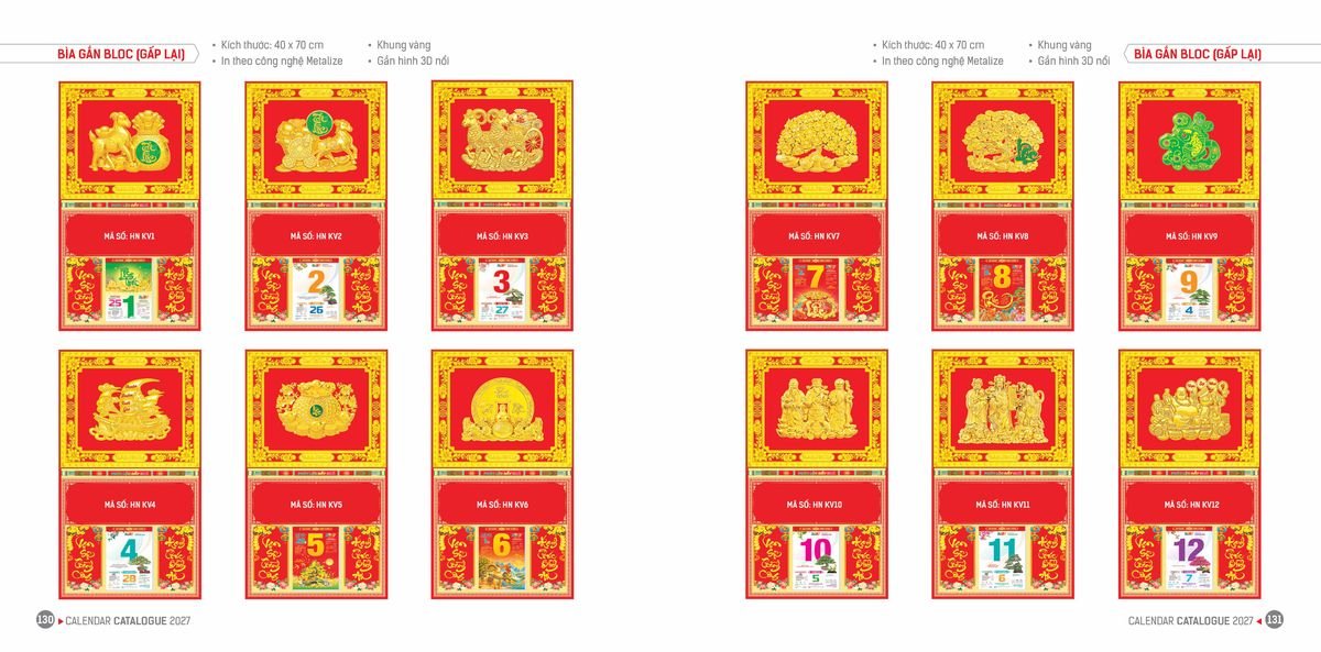 Lịch Bloc Hoa Niên 2027 ĐP DPHN64 In Logo Doanh Nghiệp Giá Xưởng Lịch Bloc Hoa Niên 2027 ĐP DPHN64 In Logo Doanh Nghiệp Giá Xưởng