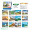 Lịch Để Bàn 2027 HBT Mẫu HBT41 (19 x 21cm) in logo doanh nghiệp quà tặng Tết
