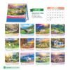 Lịch Để Bàn 2027 HBT Mẫu HBT46 (19 x 21cm) in logo doanh nghiệp quà tặng Tết