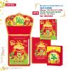 Lịch Bloc Siêu Cực Đại 2027 HT Mẫu HT2 - Tài Lộc Cát Tường (38 x 53cm) in logo doanh nghiệp quà tặng Tết