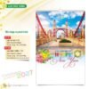 Lịch Treo Tường 2027 HT Mẫu HT37 (40 x 60cm) in logo doanh nghiệp quà tặng Tết