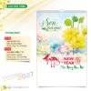 Lịch Treo Tường 2027 HT Mẫu HT49 (40 x 60cm) in logo doanh nghiệp quà tặng Tết
