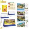 Lịch Để Bàn 2027 HT Mẫu HT61 (24 x 16cm) in logo doanh nghiệp quà tặng Tết