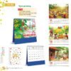 Lịch Để Bàn 2027 HT Mẫu HT76 (18 x 21cm) in logo doanh nghiệp quà tặng Tết