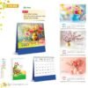 Lịch Để Bàn 2027 HT Mẫu HT77 (18 x 21cm) in logo doanh nghiệp quà tặng Tết