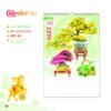 Lịch Treo Tường Lò Xo 2027 MT Mẫu MT30 (40 x 60cm) in logo doanh nghiệp quà tặng Tết