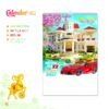 Lịch Treo Tường Lò Xo 2027 MT Mẫu MT36 (40 x 60cm) in logo doanh nghiệp quà tặng Tết