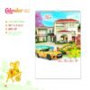 Lịch Treo Tường Lò Xo 2027 MT Mẫu MT37 (40 x 60cm) in logo doanh nghiệp quà tặng Tết