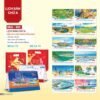 Lịch Bàn Chữ A 2027 NHA Mẫu NHA100 (17 x 19 cm) in logo doanh nghiệp quà tặng Tết