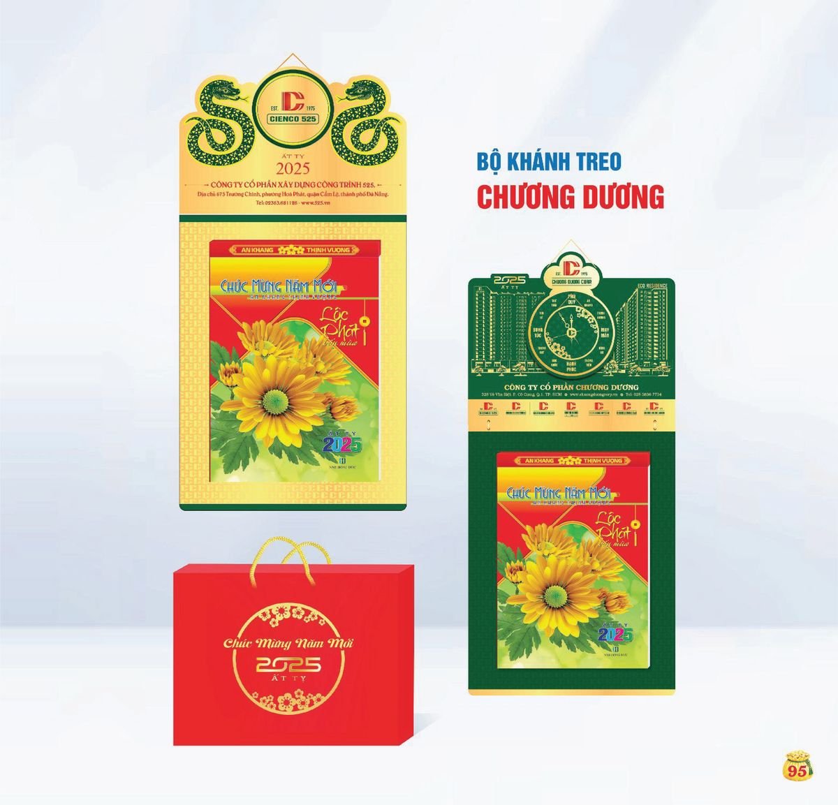 Lịch Bloc Siêu Cực Đại 2027 TDM92 In Logo Doanh Nghiệp Giá Xưởng