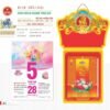 Lịch Bloc Siêu Đại 2027 TD Mẫu TD22 (20 x 30 cm) in logo doanh nghiệp quà tặng Tết
