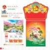 Lịch Treo Tường Lò Xo 2027 TD Mẫu TD42 (40 x 60 cm) in logo doanh nghiệp quà tặng Tết