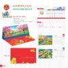 Lịch Để Bàn 2027 TD Mẫu TD47 (14 x 24cm) in logo doanh nghiệp quà tặng Tết