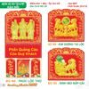Lịch Treo Tường Lò Xo 2027 TS Mẫu TS-5 - Phúc Lộc Thọ (37 x 70 cm) in logo doanh nghiệp quà tặng Tết